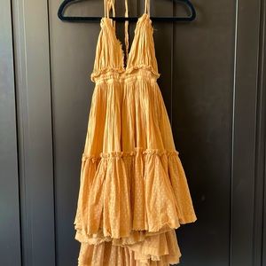 Free People 100 Degree Mini Dress. Color is Bird of Paradise